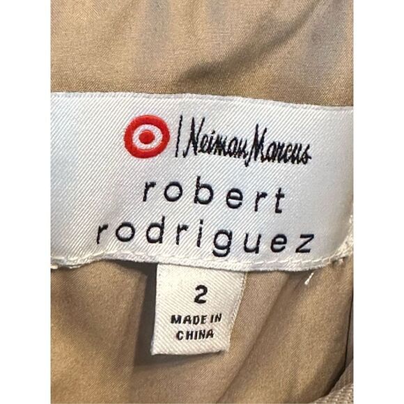 Robert Rodriguez black lace strapless party dress size 2 - Picture 9 of 9